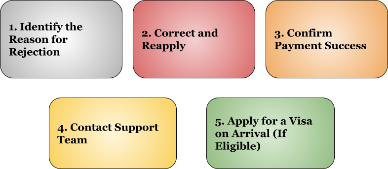 Steps To Take After A Tanzania Evisa Rejection